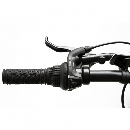 Bicicleta MTB-HT 29" X-FACT Atlas, cadru aluminiu 18", manete RevoShift, frane hidraulice, 21 viteze, negru/albastru [5]