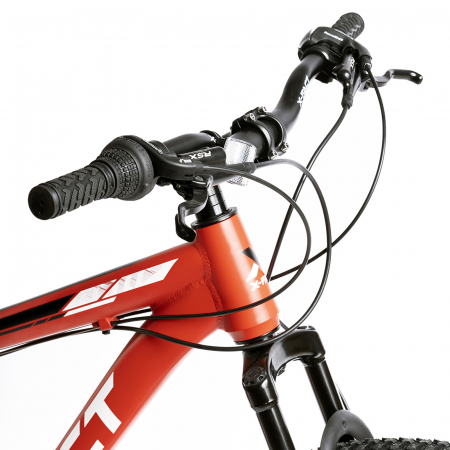 Bicicleta MTB-HT 29" X-FACT Atlas, cadru aluminiu 18", manete RevoShift, frane hidraulice, 21 viteze, rosu [3]