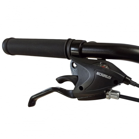 Bicicleta MTB-HT 24" BR Tornado ProMG, cadru aluminiu 13", jante magneziu, manete secventiale, frane disc, 21 viteze [7]