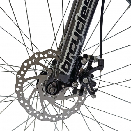 Bicicleta MTB-HT 24" BR Tsunami Pro2008, cadru otel 14", manete secventiale, frane disc, 21 viteze, violet [4]