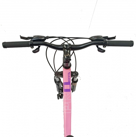 Bicicleta MTB-HT 24" BR Tsunami Pro2008, cadru otel 14", manete secventiale, frane disc, 21 viteze, violet [4]