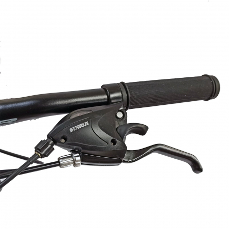 Bicicleta MTB-HT 24" BR Tsunami Pro2008, cadru otel 14", manete secventiale, frane disc, 21 viteze, violet [8]