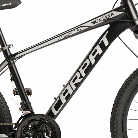 Bicicleta MTB-HT 24" CARPAT Montana, cadru aluminiu 14.5", manete RevoShift, frane disc, 21 viteze [10]