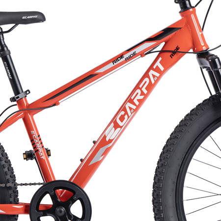 Bicicleta MTB-HT 24" CARPAT Ride S24109, cadru otel 14", manete RevoShift, frane disc, 7 viteze [9]