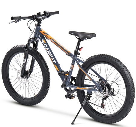 Bicicleta MTB-HT 24" CARPAT Ride S24109, cadru otel 14", manete RevoShift, frane disc, 7 viteze [2]