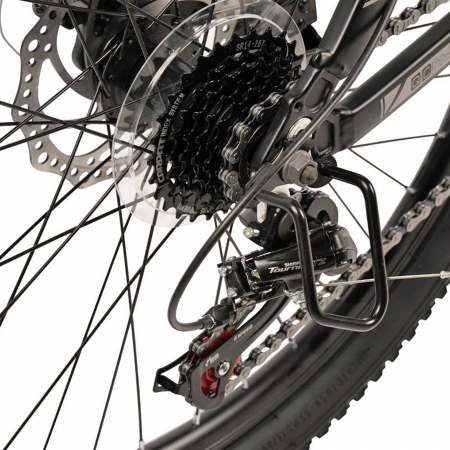 Bicicleta MTB-HT 24" CARPAT Spartan 2.4, cadru aluminiu 14.5", manete RevoShift, frane disc, 21 viteze [7]