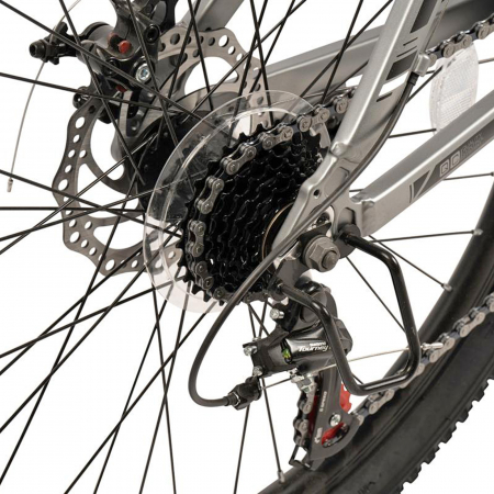 Bicicleta MTB-HT 24" CARPAT Spartan 2.4, cadru aluminiu 14.5", manete RevoShift, frane disc, 21 viteze [7]