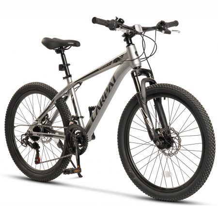 Bicicleta MTB-HT 24" CARPAT Spartan 2.4, cadru aluminiu 14.5", manete RevoShift, frane disc, 21 viteze [1]