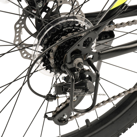 Bicicleta MTB-HT 24" CARPAT XR-1, cadru otel 15", manete RevoShift, frane disc, 21 viteze [6]