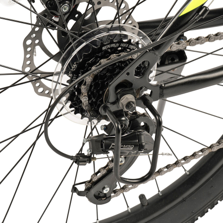Bicicleta MTB-HT 24" CARPAT XR-1, cadru otel 15", manete RevoShift, frane disc, 21 viteze [6]