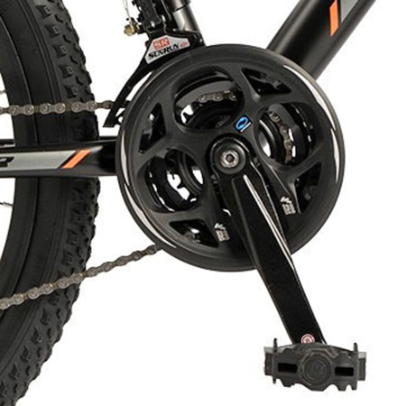 Bicicleta MTB-HT 24" CARPAT XR-1, cadru otel 15", manete RevoShift, frane disc, 21 viteze [5]
