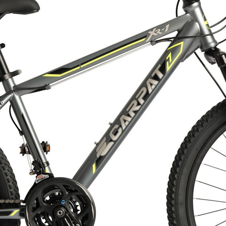 Bicicleta MTB-HT 24" CARPAT XR-1, cadru otel 15", manete RevoShift, frane disc, 21 viteze [8]