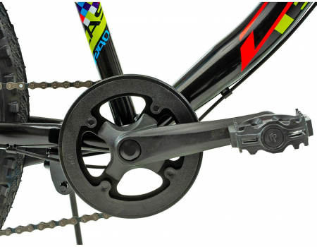 Bicicleta MTB-HT 24" DHS Plasma 240, cadru otel 13", manete revoshift,  frane V-Brake, 6 viteze [5]