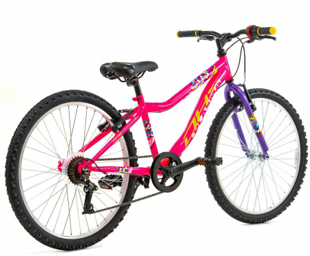 Bicicleta MTB-HT 24" DHS Plasma 240, cadru otel 13", manete revoshift,  frane V-Brake, 6 viteze [2]