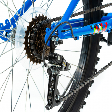 Bicicleta MTB-HT 24" DHS Plasma 240, cadru otel 13", manete revoshift,  frane V-Brake, 6 viteze [7]