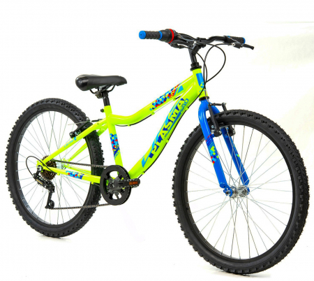 Bicicleta MTB-HT 24" DHS Plasma 240, cadru otel 13", manete revoshift,  frane V-Brake, 6 viteze [1]