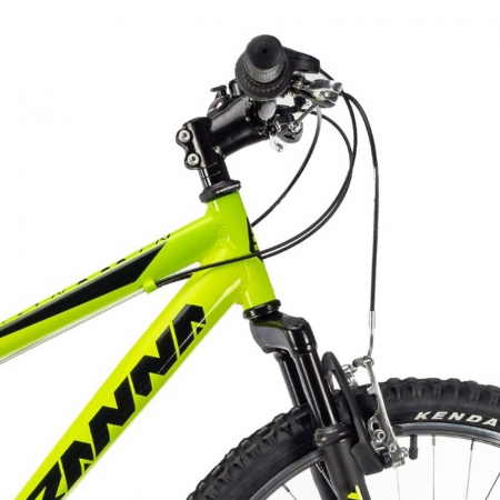 Bicicleta MTB-HT 24" DHS Terrana 2423, cadru aluminiu 13", manete revoshift, frane V-Brake, 18 viteze, albastru [2]