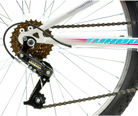 Bicicleta MTB-HT 24" DHS Turbo 240, cadru otel 13", manete revoshift, frane V-Brake, 6 viteze [6]