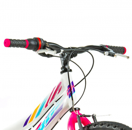 Bicicleta MTB-HT 24" DHS Turbo 240, cadru otel 13", manete revoshift, frane V-Brake, 6 viteze [4]