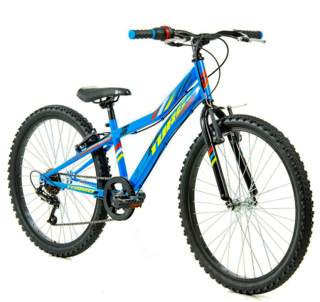 Bicicleta MTB-HT 24" DHS Turbo 240, cadru otel 13", manete revoshift, frane V-Brake, 6 viteze [1]