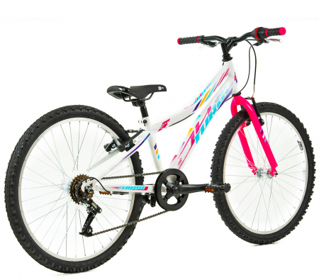 Bicicleta MTB-HT 24" DHS Turbo 240, cadru otel 13", manete revoshift, frane V-Brake, 6 viteze [2]