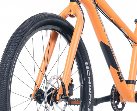 Bicicleta MTB-HT 24" ROCK MACHINE Blizz 24 HD, cadru aluminiu, manete secventiale, frane hidraulice, 8 viteze [1]