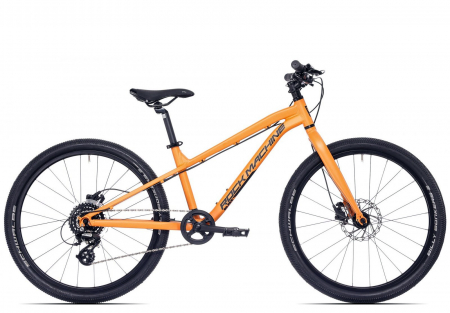 24" (varsta peste 10 ani) - Bicicleta MTB-HT 24" ROCK MACHINE Blizz 24 HD, cadru aluminiu, manete secventiale, frane hidraulice, 8 viteze