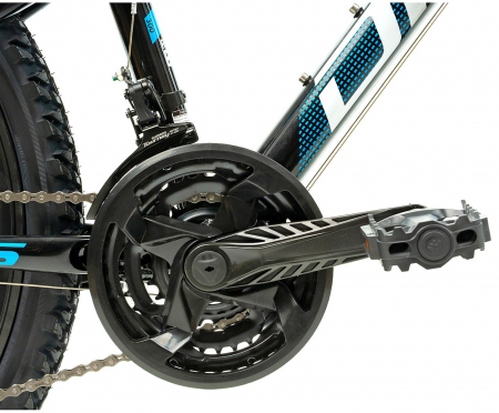 Bicicleta MTB-HT 24" TERRANA 2423, cadru aluminiu 12", manete revoshift, frane disc, 18 viteze [5]