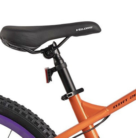 Bicicleta MTB-HT 24" VELORS Dirt 2.4, cadru otel 15", manete secventiale, frane disc, 7 viteze [8]