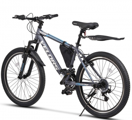 Bicicleta MTB-HT 24" VELORS Neptune, cadru otel 17", manete RevoShift, frane V-Brake, 21 viteze [2]