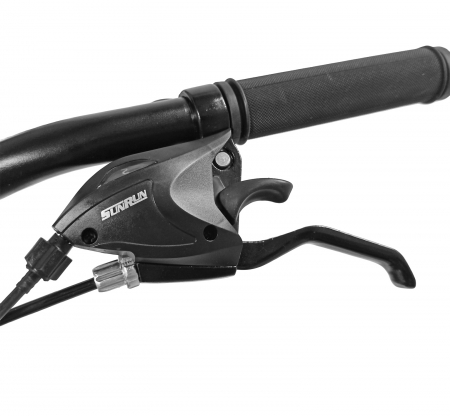 Bicicleta MTB-HT 26" BR Tornado, cadru aluminiu 13.5", manete secventiale, frane disc, 21 viteze [9]