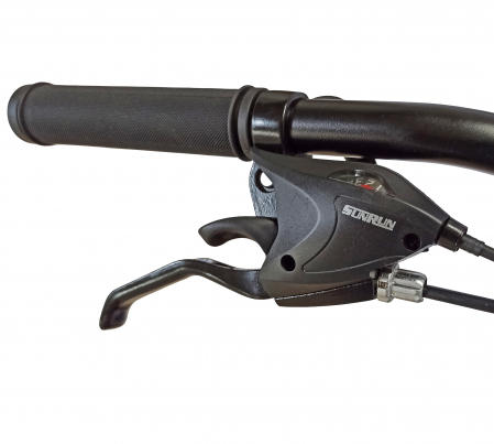 Bicicleta MTB-HT 26" BR Tornado, cadru aluminiu 13.5", manete secventiale, frane disc, 21 viteze [8]