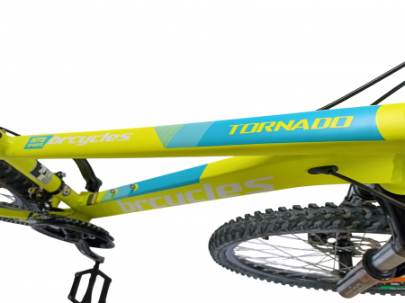 Bicicleta MTB-HT 26" BR Tornado, cadru aluminiu 13.5", manete secventiale, frane disc, 21 viteze [15]
