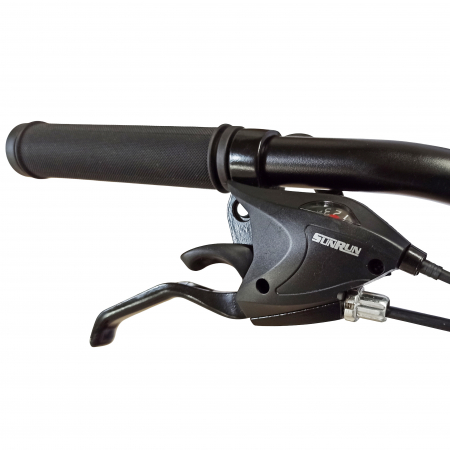 Bicicleta MTB-HT 26" BR Tornado, cadru aluminiu 13.5", manete secventiale, frane disc, 21 viteze [8]