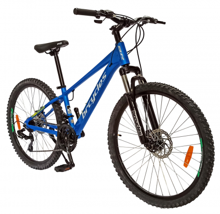 Bicicleta MTB-HT 26" BR Tornado, cadru aluminiu 13.5", manete secventiale, frane disc, 21 viteze [1]