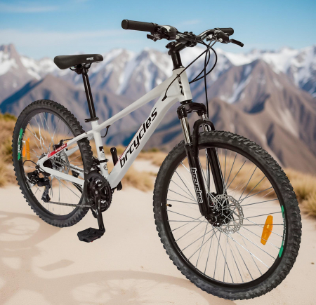 Bicicleta MTB-HT 26" BR Tornado, cadru aluminiu 13.5", manete secventiale, frane disc, 21 viteze [17]