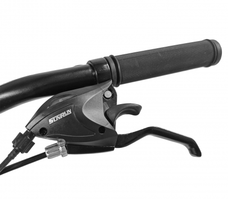 Bicicleta MTB-HT 26" BR Tornado, cadru aluminiu 13.5", manete secventiale, frane disc, 21 viteze [9]