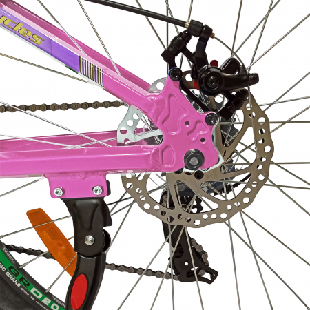 Bicicleta MTB-HT 26" BR Tornado, cadru aluminiu 13.5", manete secventiale, frane disc, 21 viteze [6]