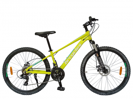BICICLETE MTB-HT - Bicicleta MTB-HT 26" BR Tornado, cadru aluminiu 13.5", manete secventiale, frane disc, 21 viteze