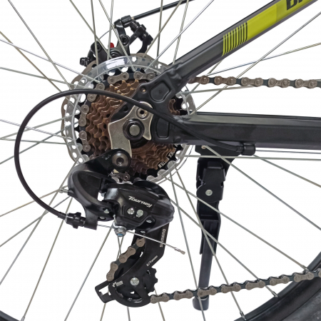 Bicicleta MTB-HT 26" BR Tornado, cadru aluminiu 13.5", manete secventiale, frane disc, 21 viteze [11]