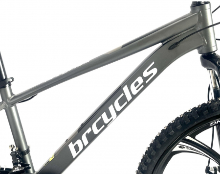 Bicicleta MTB-HT 26" BR Tornado ProMG, cadru aluminiu 13.5", jante magneziu, manete secventiale, frane disc, 21 viteze [8]