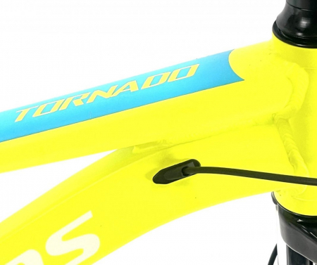 Bicicleta MTB-HT 26" BR Tornado ProMG, cadru aluminiu 13.5", jante magneziu, manete secventiale, frane disc, 21 viteze [5]