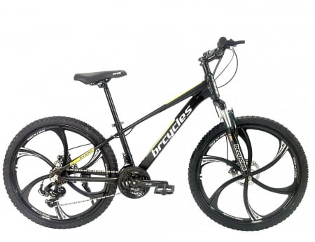 BICICLETE MTB-HT - Bicicleta MTB-HT 26" BR Tornado ProMG, cadru aluminiu 13.5", jante magneziu, manete secventiale, frane disc, 21 viteze