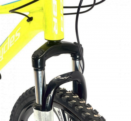 Bicicleta MTB-HT 26" BR Tornado ProMG, cadru aluminiu 13.5", jante magneziu, manete secventiale, frane disc, 21 viteze [2]