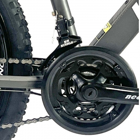 Bicicleta MTB-HT 26" BR Tornado ProMG, cadru aluminiu 13.5", jante magneziu, manete secventiale, frane disc, 21 viteze [5]