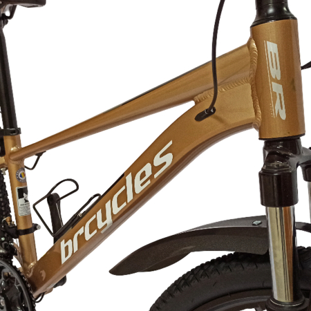 Bicicleta MTB-HT 26" BR Tornado ProMG, cadru aluminiu 13.5", jante magneziu, manete secventiale, frane disc, 21 viteze [15]