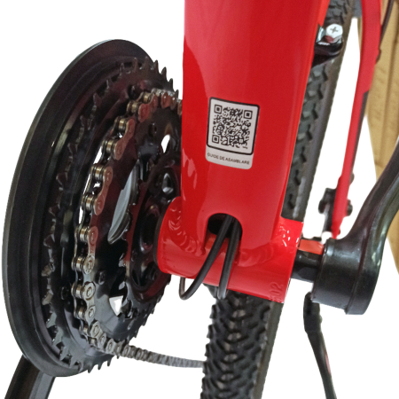 Bicicleta MTB-HT 26" BR Tornado ProMG, cadru aluminiu 13.5", jante magneziu, manete secventiale, frane disc, 21 viteze [14]