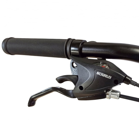 Bicicleta MTB-HT 26" BR Tsunami Pro2008, cadru otel 14.5", manete secventiale, frane disc, 21 viteze [7]