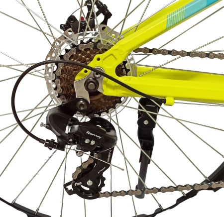 Bicicleta MTB-HT 26" BR Tsunami Pro2008, cadru otel 14.5", manete secventiale, frane disc, 21 viteze [10]