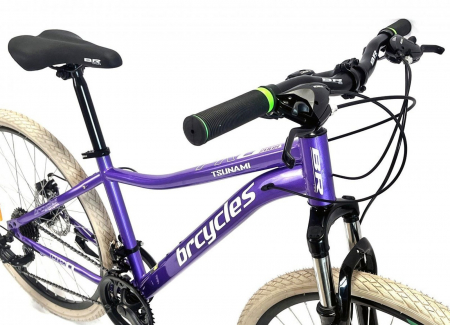 Bicicleta MTB-HT 26" BR Tsunami Pro2008 cadru otel, manete secventiale, frane disc, 21 viteze [8]